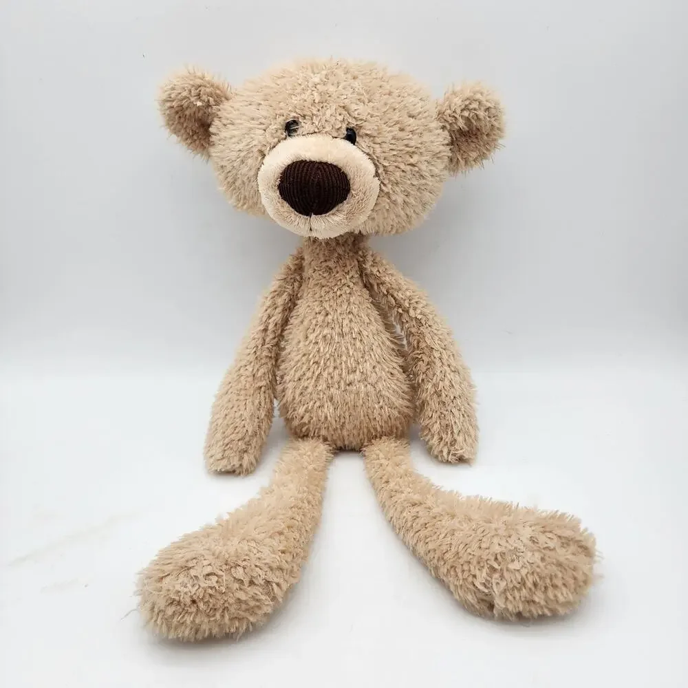 Gund Toothpick Tan Bear Plush Stuffed Animal Toy 15” Long Legs Cord Nose 6048330